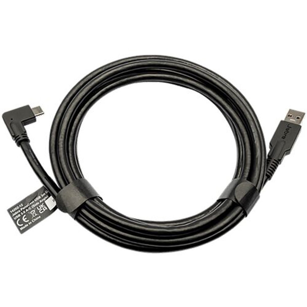 Jabra-PanaCast USB 3m Cable, USB 3.0 A-C (Side Angle)