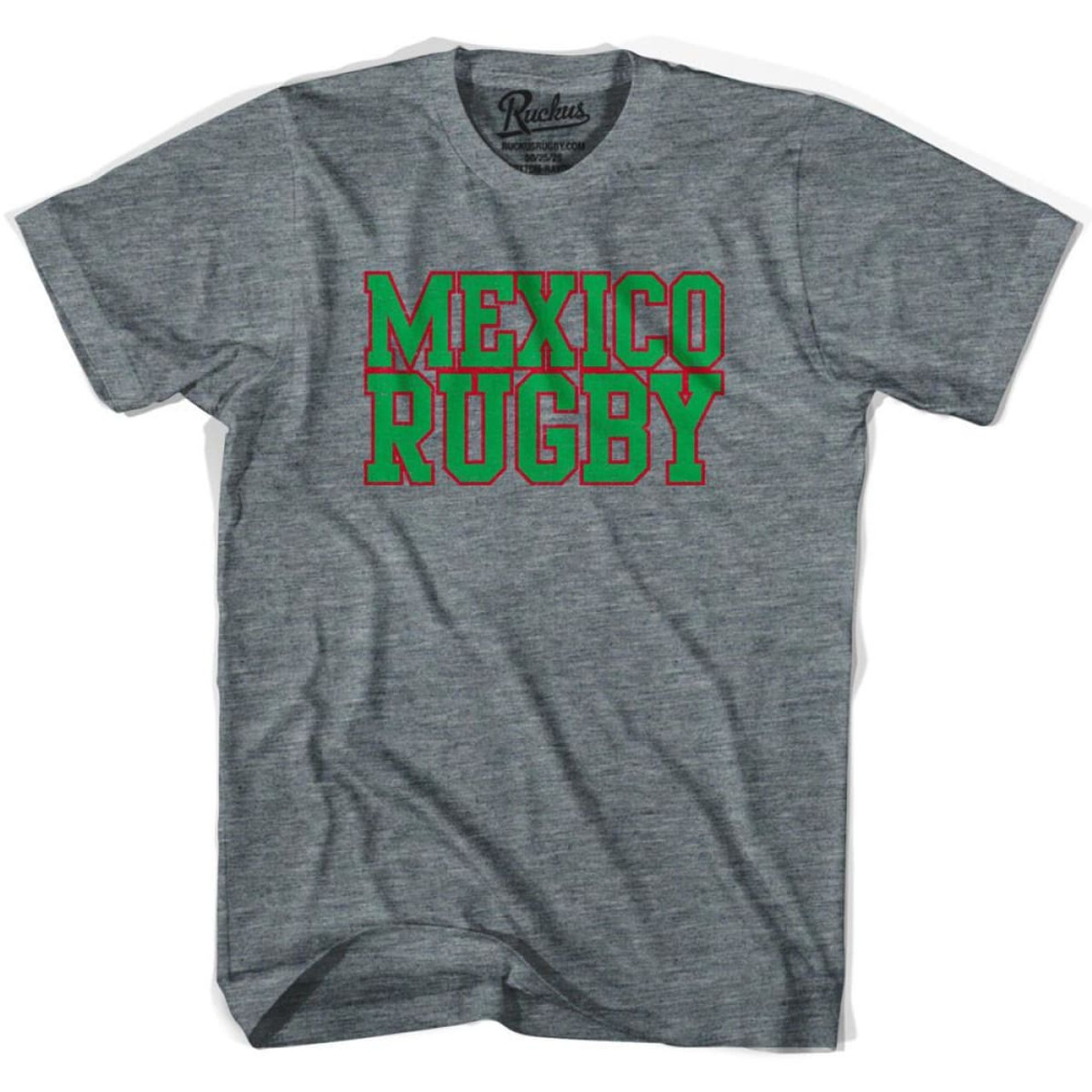 Mexico Rugby Natons T-shirt-Athletic Grey