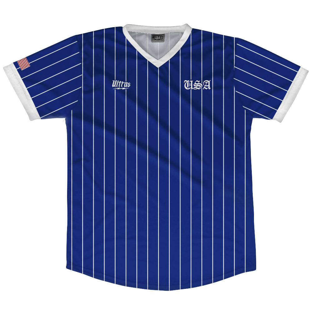 USA Copa 2007 Soccer Jersey Made In USA - Blue