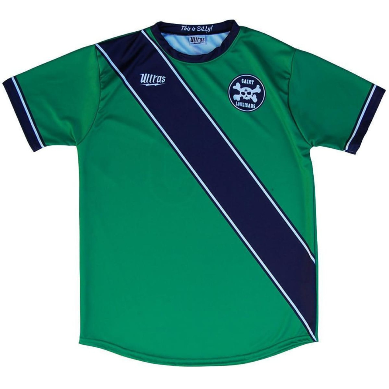 St louis blues green jersey