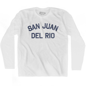 San Juan Del Rio Adult Cotton Long Sleeve T-Shirt by Ultras