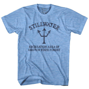 Vermont Stillwater Recreation Area Of Groton State Forest Trident Adult Tri-Blend T-Shirt by Ultras Vermont Stillwater Recreation Area Of Groton State Forest Trident Adult Tri-Blend T-Shirt by Ultras