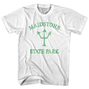 Vermont Maidstone State Park Trident Adult Cotton T-Shirt by Ultras Vermont Maidstone State Park Trident Adult Cotton T-Shirt by Ultras