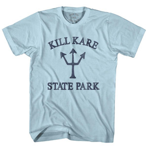 Vermont Kill Kare State Park Trident Adult Cotton T-Shirt by Ultras Vermont Kill Kare State Park Trident Adult Cotton T-Shirt by Ultras