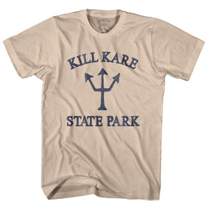 Vermont Kill Kare State Park Trident Adult Cotton T-Shirt by Ultras Vermont Kill Kare State Park Trident Adult Cotton T-Shirt by Ultras
