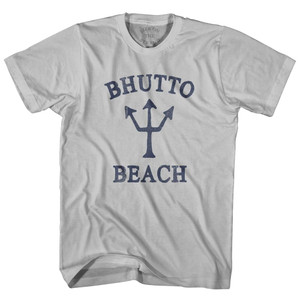 Virginia Bhutto Beach Trident Adult Cotton T-Shirt by Ultras Virginia Bhutto Beach Trident Adult Cotton T-Shirt by Ultras