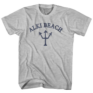Washington Alki Beach Trident Womens Cotton Junior Cut T-Shirt by Ultras Washington Alki Beach Trident Womens Cotton Junior Cut T-Shirt by Ultras