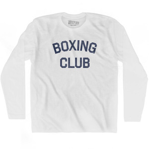 Boxing Club Adult Cotton Long Sleeve T-Shirt by Ultras