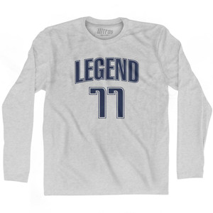 Legend 77 Dallas Luca Adult Cotton Long Sleeve T-shirt by Ultras Legend 77 Dallas Luca Adult Cotton Long Sleeve T-shirt by Ultras