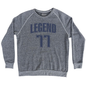 Legend 77 Dallas Luca Adult Tri-Blend Sweatshirt by Ultras Legend 77 Dallas Luca Adult Tri-Blend Sweatshirt by Ultras