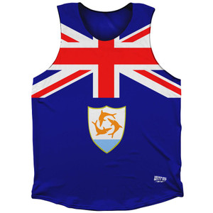Anguilla Country Flag Athletic Tank Top by Ultras Anguilla Country Flag Athletic Tank Top by Ultras