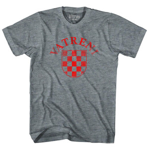 Croatia Vatreni Youth Tri-Blend T-shirt by Ultras Croatia Vatreni Youth Tri-Blend T-shirt by Ultras