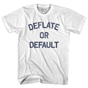 Deflate Or Default Womens Cotton Junior Cut T-Shirt by Ultras