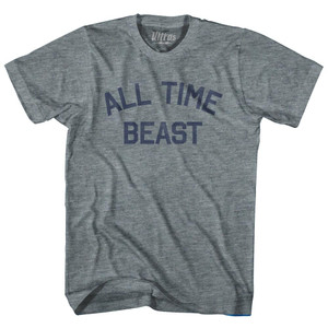 All Time Beast Womens Tri-Blend Junior Cut T-Shirt by Ultras All Time Beast Womens Tri-Blend Junior Cut T-Shirt by Ultras