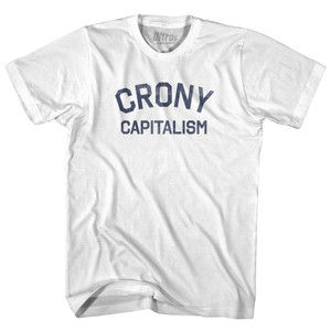 Crony Capitalism Adult Cotton T-Shirt by Ultras