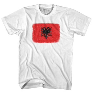Albania Country Flag Youth Cotton T-Shirt by Ultras Albania Country Flag Youth Cotton T-Shirt by Ultras