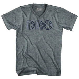 Durango DRO Airport Adult Tri-Blend V-neck T-shirt - Athletic Grey Durango DRO Airport Adult Tri-Blend V-neck T-shirt - Athletic Grey