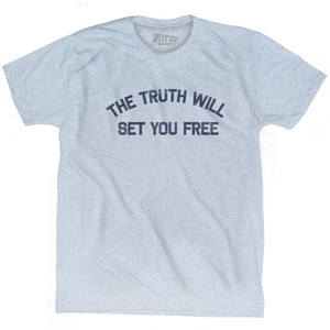 The Truth Will Set You Free Adult Tri-Blend T-Shirt by Ultras