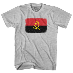 Angola Country Flag Adult Cotton T-Shirt by Ultras