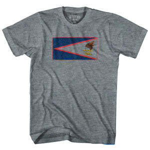 American Samoa Country Flag Adult Tri-Blend T-Shirt by Ultras American Samoa Country Flag Adult Tri-Blend T-Shirt by Ultras