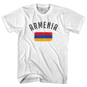 Armenia Country Flag Heritage Womens Cotton Junior Cut T-Shirt by Ultras Armenia Country Flag Heritage Womens Cotton Junior Cut T-Shirt by Ultras