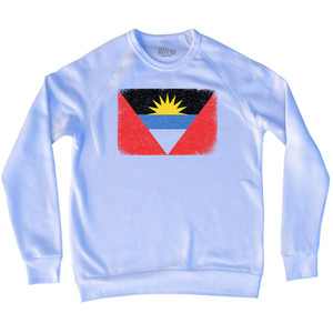Antigua And Barbuda Country Flag Adult Tri-Blend Sweatshirt by Ultras Antigua And Barbuda Country Flag Adult Tri-Blend Sweatshirt by Ultras