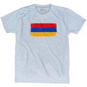 Armenia Country Flag Adult Tri-Blend T-Shirt by Ultras