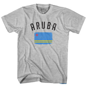 Aruba Country Flag Heritage Womens Cotton Junior Cut T-Shirt by Ultras