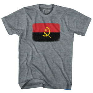 Angola Country Flag Womens Tri-Blend Junior Cut T-Shirt by Ultras Angola Country Flag Womens Tri-Blend Junior Cut T-Shirt by Ultras
