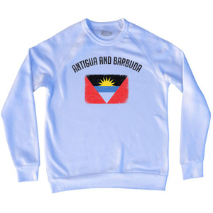 Antigua And Barbuda Country Flag Heritage Adult Tri-Blend Sweatshirt by Ultras Antigua And Barbuda Country Flag Heritage Adult Tri-Blend Sweatshirt by Ultras