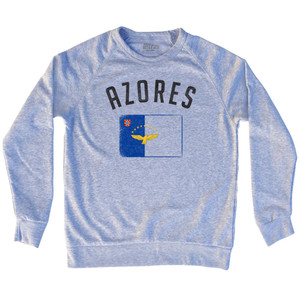 Azores Country Flag Heritage Adult Tri-Blend Sweatshirt by Ultras Azores Country Flag Heritage Adult Tri-Blend Sweatshirt by Ultras
