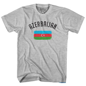 Azerbaijan Country Flag Heritage Womens Cotton Junior Cut T-Shirt by Ultras
