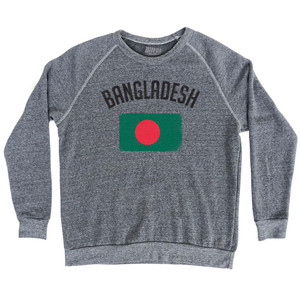 Bangladesh Country Flag Heritage Adult Tri-Blend Sweatshirt by Ultras Bangladesh Country Flag Heritage Adult Tri-Blend Sweatshirt by Ultras