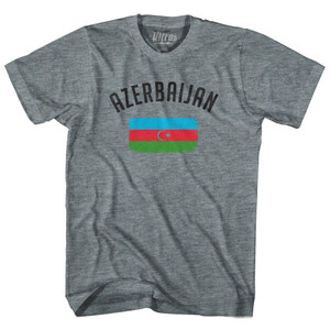 Azerbaijan Country Flag Heritage Youth Tri-Blend T-Shirt by Ultras Azerbaijan Country Flag Heritage Youth Tri-Blend T-Shirt by Ultras