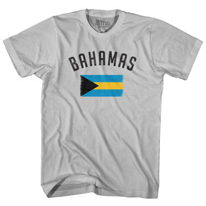 Bahamas Country Flag Heritage Adult Cotton T-Shirt by Ultras