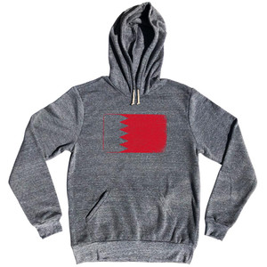 Bahrain Country Flag Tri-Blend Hoodie by Ultras