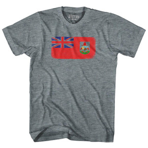 Bermuda Country Flag Womens Tri-Blend Junior Cut T-Shirt by Ultras Bermuda Country Flag Womens Tri-Blend Junior Cut T-Shirt by Ultras