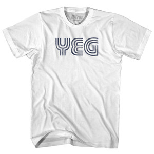 Edmonton YEG Airport Youth Cotton T-shirt - White