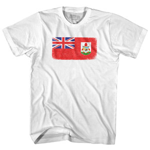 Bermuda Country Flag Womens Cotton Junior Cut T-Shirt by Ultras