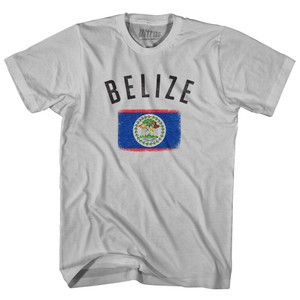 Belize Country Flag Heritage Adult Cotton T-Shirt by Ultras