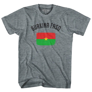 Burkina Faso Country Flag Heritage Womens Tri-Blend Junior Cut T-Shirt by Ultras Burkina Faso Country Flag Heritage Womens Tri-Blend Junior Cut T-Shirt by Ultras