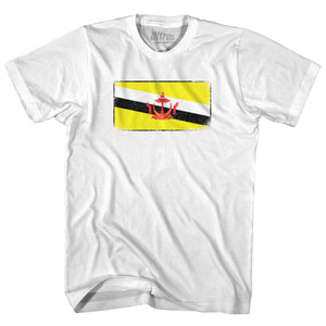 Brunei Country Flag Adult Cotton T-Shirt by Ultras