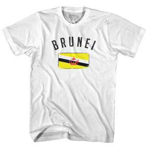 Brunei Country Flag Heritage Adult Cotton T-Shirt by Ultras
