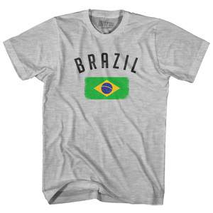 Brazil Country Flag Heritage Youth Cotton T-Shirt by Ultras Brazil Country Flag Heritage Youth Cotton T-Shirt by Ultras