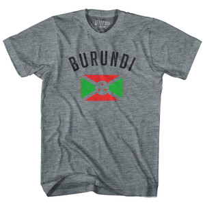 Burundi Country Flag Heritage Womens Tri-Blend Junior Cut T-Shirt by Ultras Burundi Country Flag Heritage Womens Tri-Blend Junior Cut T-Shirt by Ultras
