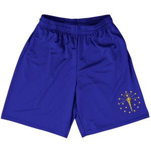 Indiana US State Flag Basketball Practice Shorts Made In USA by Basketball Shorts Indiana US State Flag Basketball Practice Shorts Made In USA by Basketball Shorts