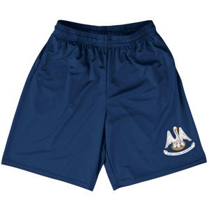 Louisiana US State Flag Basketball Practice Shorts Made In USA by Basketball Shorts Louisiana US State Flag Basketball Practice Shorts Made In USA by Basketball Shorts