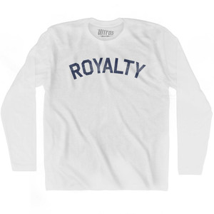 Royalty Adult Cotton Long Sleeve T-Shirt by Ultras