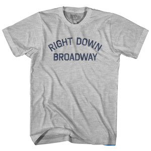 Right Down Broadway Womens Cotton Junior Cut T-Shirt by Ultras Right Down Broadway Womens Cotton Junior Cut T-Shirt by Ultras