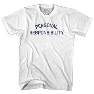 Personal Responsibility Womens Cotton Junior Cut T-Shirt by Ultras
